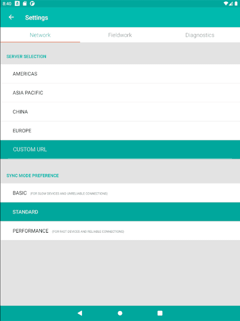 Nfield CAPI screenshot 2