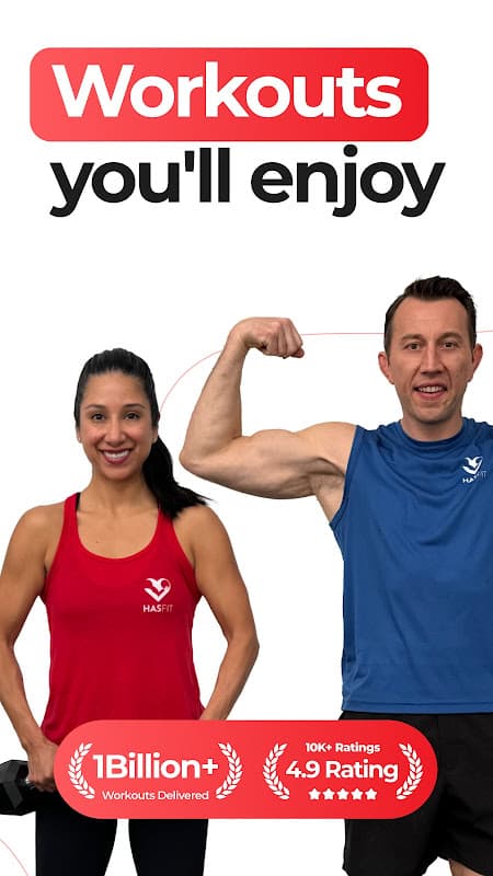 HASfit Home Workout Routines screenshot 1