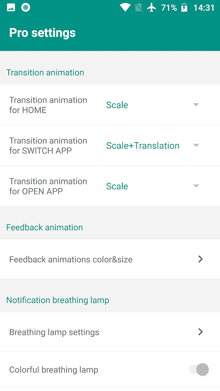 My Gesture Navigation gestures screenshot 2