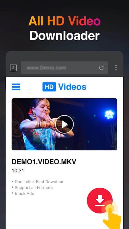 HD Video Downloader App - 2019 screenshot 2