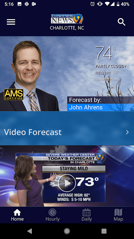 WSOC-TV Weather screenshot 2