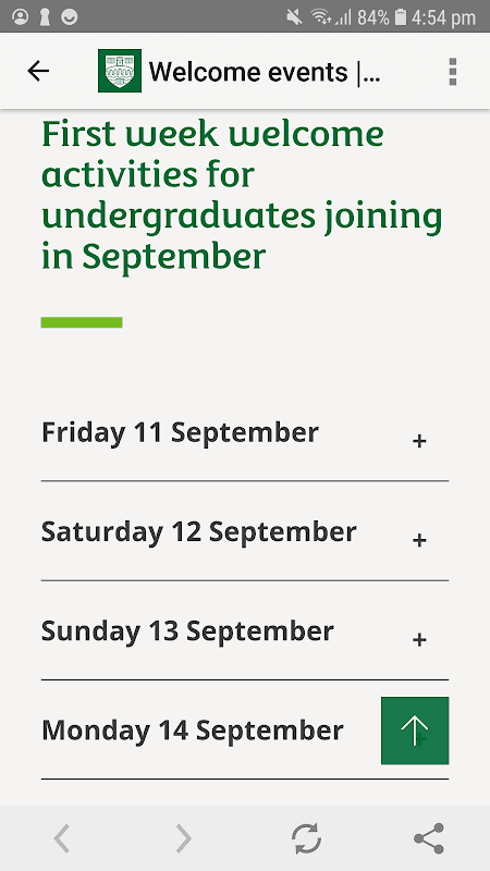 University of Stirling screenshot 3