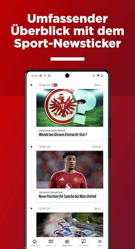 Sport BILD: Fussball, Bundesliga & Sport News live screenshot 5