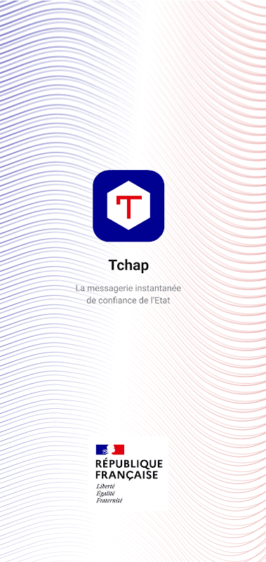 Tchap screenshot 1