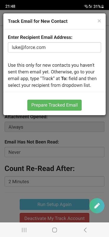 Track - Email Tracking screenshot 5
