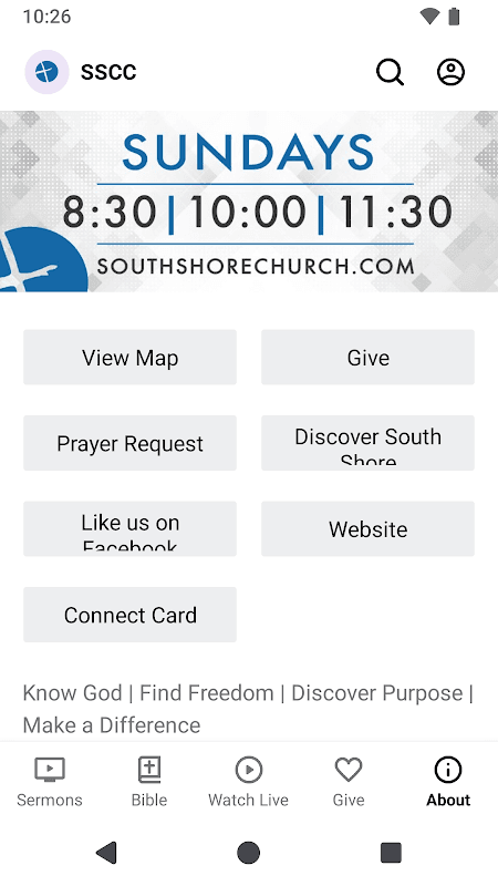 South Shore Community  Church screenshot 4