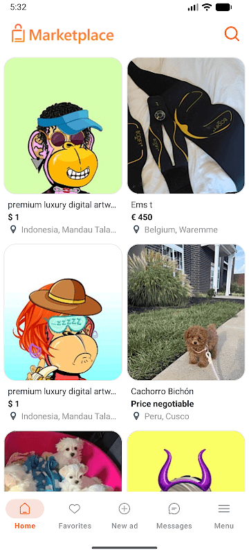My Marketplace screenshot 1