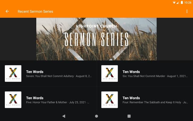 HighPoint Church LW screenshot 5