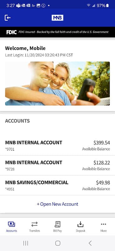 Malvern National Bank screenshot 3
