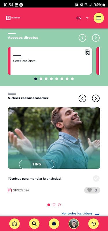 Aprendizaje Móvil - CLAP screenshot 2