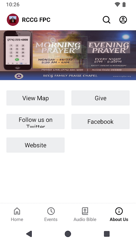 RCCG FPC screenshot 3