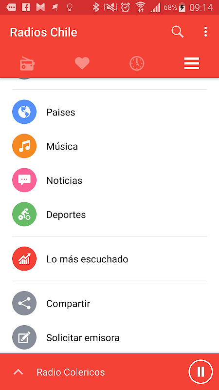 Radios Chile - FM en Vivo screenshot 2