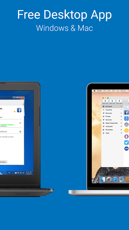 Password Manager SafeInCloud screenshot 2