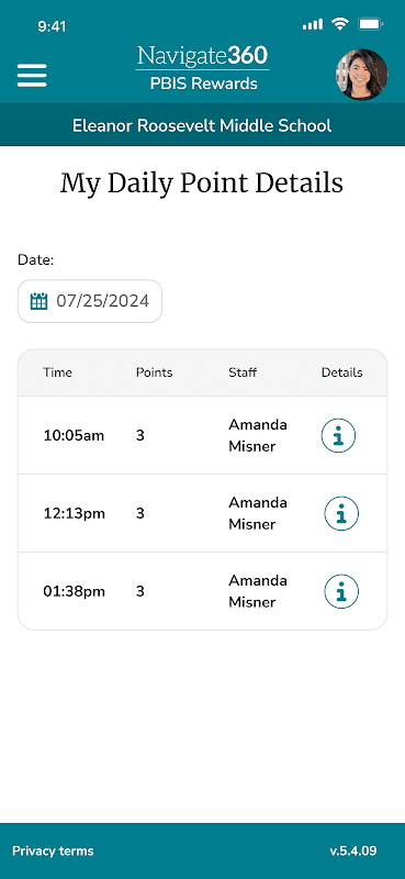 PBIS Rewards Student screenshot 3