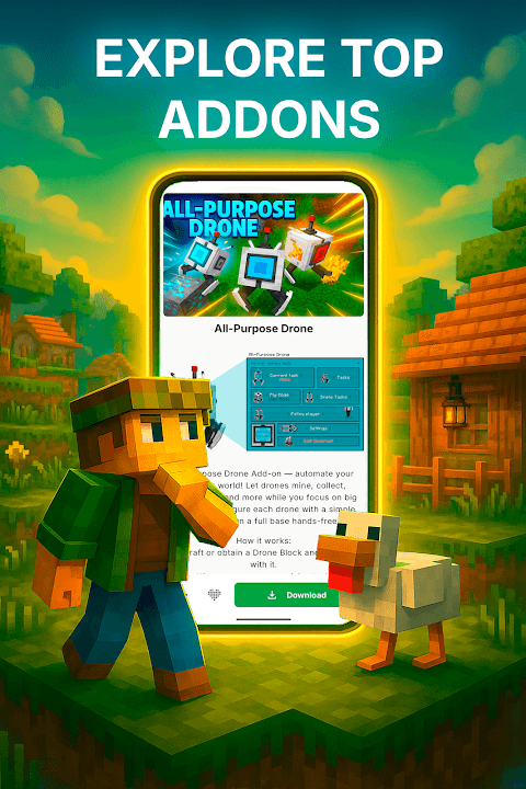 Addons  for Minecraft PE screenshot 2