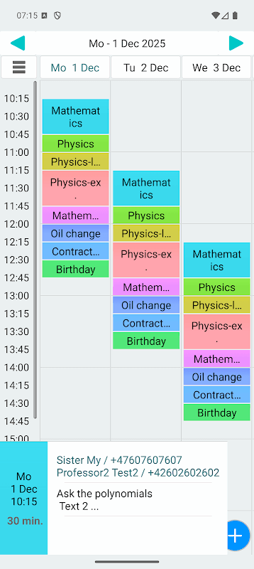 Calendar screenshot 5