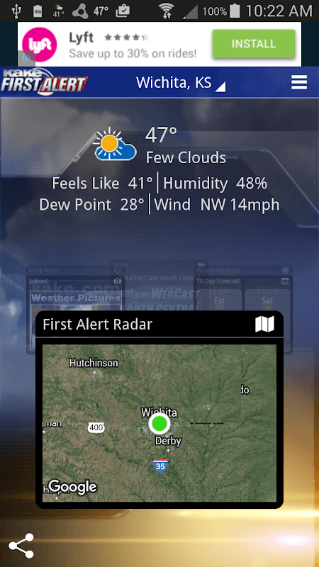 KAKE First Alert Weather screenshot 1