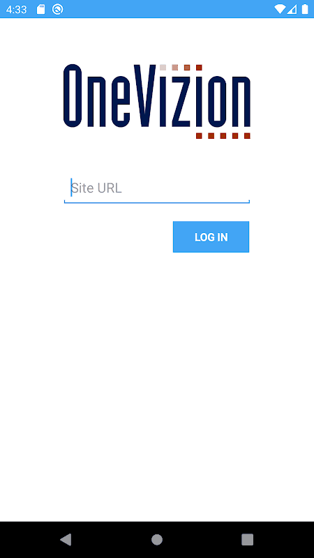FieldVizion UAT screenshot 1