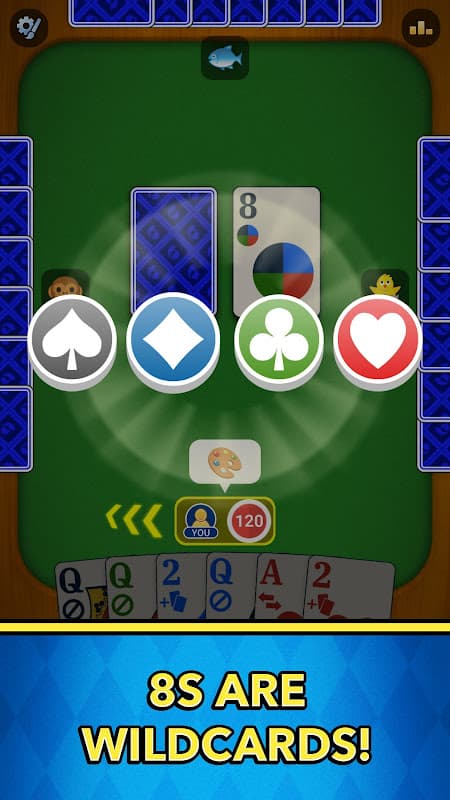 Crazy Eights स्क्रीनशॉट 4