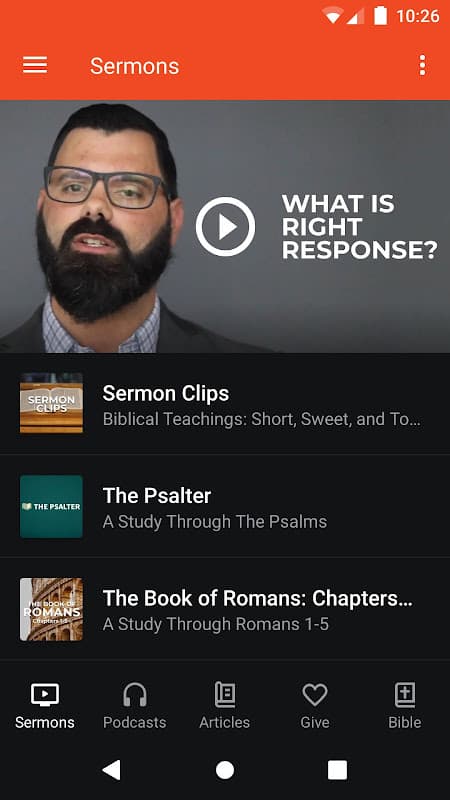 Right Response Ministries screenshot 1