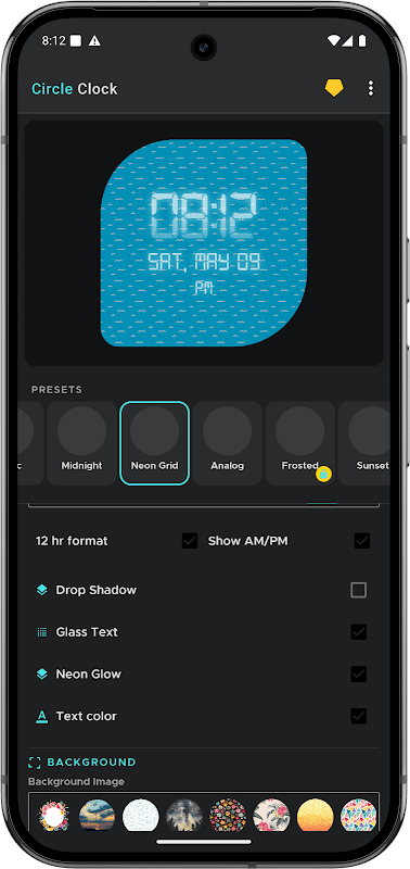 Circle Clock screenshot 6