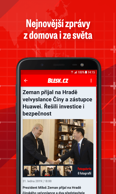 Blesk: zprávy, celebrity, spor screenshot 3