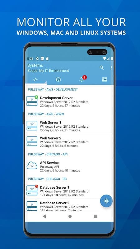 Pulseway screenshot 1