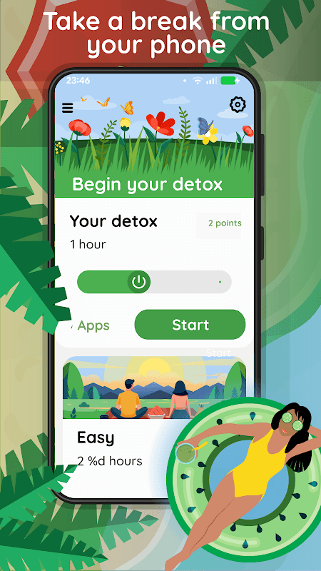 Digital Detox: Focus & Live screenshot 1