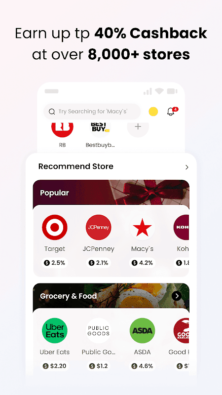 Coupert - Coupons & Cash Back screenshot 2
