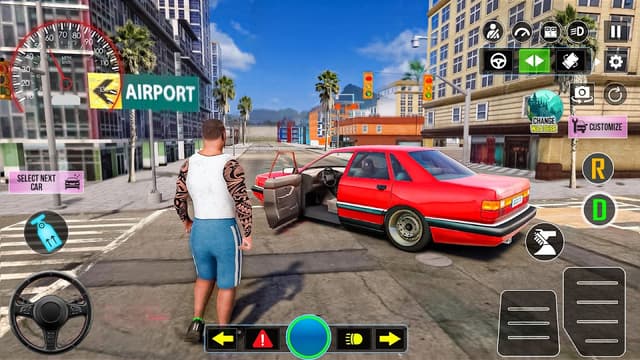 Urban Street Car Driving Game screenshot 3