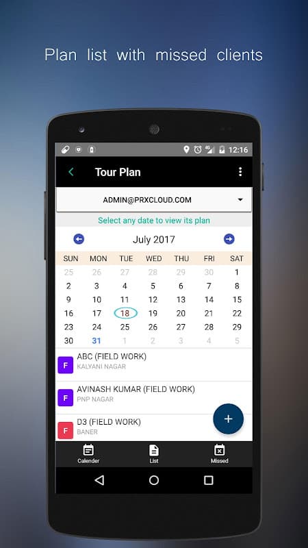Prx Sales force automation screenshot 5