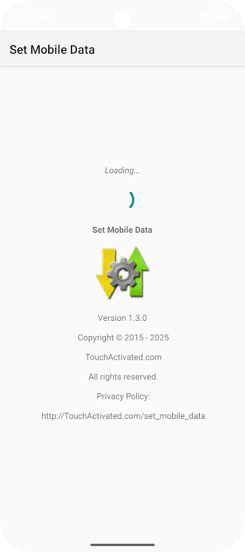 Set Mobile Data screenshot 3