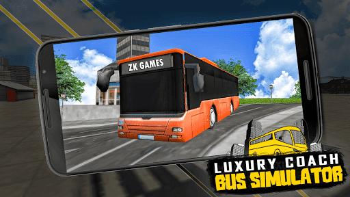 Luxury Bus Coach Driving Game screenshot 1
