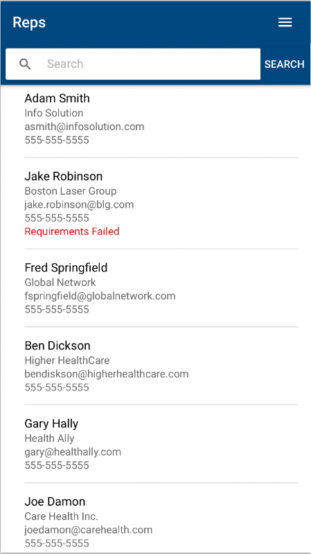 Vendormate Credentialing screenshot 5