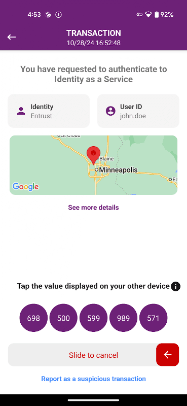Entrust Identity screenshot 3