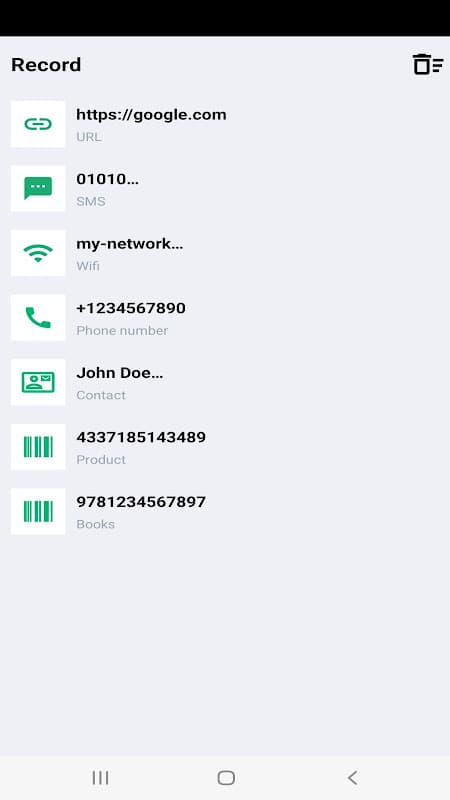 QR CODE READER - Easy, fast and free screenshot 5