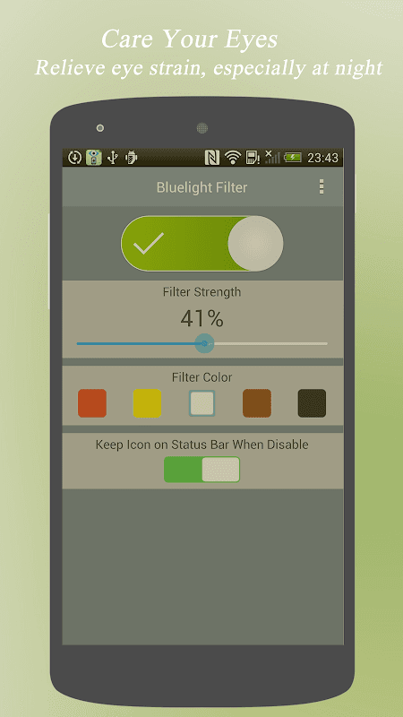 Bluelight Filter - Eye Care screenshot 2