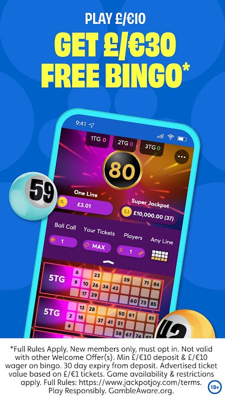 Jackpotjoy Slots & Bingo Games screenshot 2