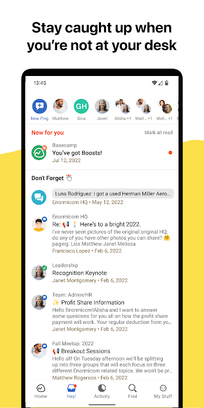 Basecamp 3 screenshot 2