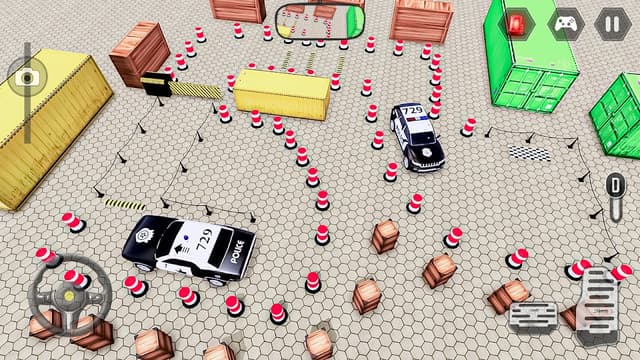 Police Car Parking : Car Games screenshot 5