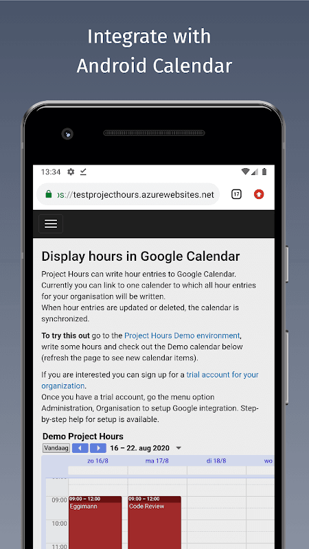 Project Hours Time Tracking screenshot 5