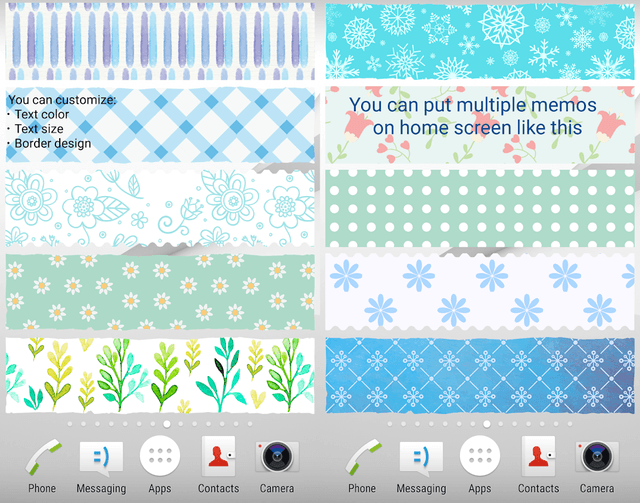 Sticky Memo Notepad *Ocean* screenshot 5