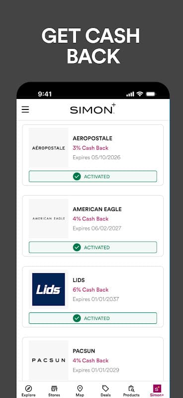 SIMON - Malls, Mills & Outlets screenshot 6