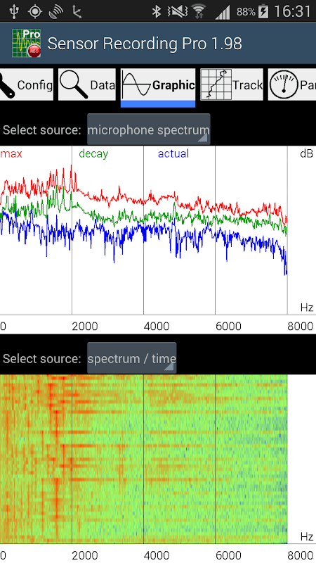 Sensor Recording Lite screenshot 4