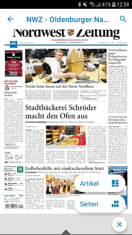 Nordwest ePaper screenshot 2