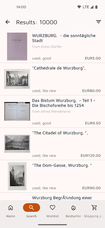 Buchfreund - Used books screenshot 2