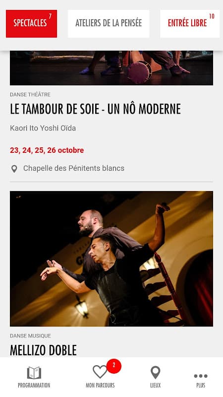 Festival d'Avignon screenshot 1