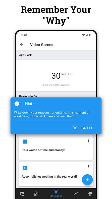 Quitzilla: Quit Habit Tracker screenshot 4