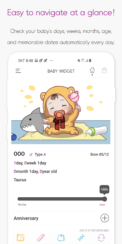 Baby Widget : Baby Tracker screenshot 3