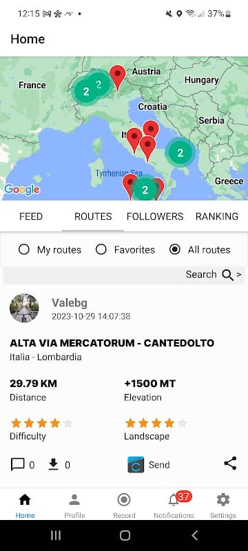 Training Camp: MTB routes screenshot 3